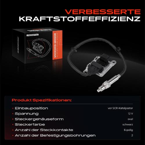 1x Nox Sensor Nitrogen Oxide Lamdasonde vor SCR-Katalysator für Opel Insignia A G09 Antara L07 Bild 1x Nox Sensor Nitrogen Oxide Lamdasonde vor SCR-Katalysator für Opel Insignia A G09 Antara L07