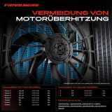 1x Motorkühller Einfachlüfter mit Kühlerlüfterrahmen Ford Fiesta V JH JD Fusion JU Mazda 2 DY