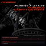 2x Fahrwerksfeder Hinterachse für Nissan Almera I Hatchback N15 2.0L 1998-1999