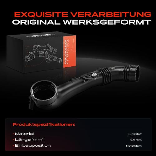 1x Ansaugschlauch, Luftfilter für BMW 3er E90 E91 E92 E93 1er E82 E88 Bild 1x Ansaugschlauch, Luftfilter für BMW 3er E90 E91 E92 E93 1er E82 E88