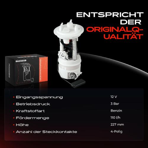 1x Kraftstoffpumpe für Nissan Micra IV K13K K13KK 1.2L 2010-2015 Bild 1x Kraftstoffpumpe für Nissan Micra IV K13K K13KK 1.2L 2010-2015