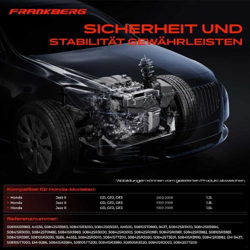 3x Motorlager Vorne und Hinten für Honda Jazz 2 1.2L 1.3L 1.5L Bild 3x Motorlager Vorne und Hinten für Honda Jazz 2 1.2L 1.3L 1.5L