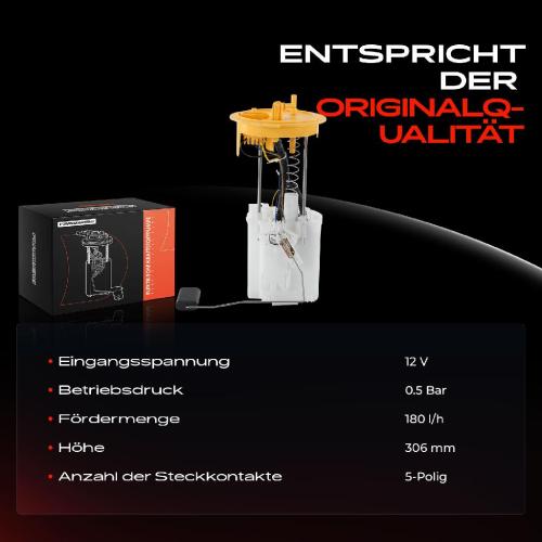 1x Kraftstoffpumpe für VW Passat 3C2 Passat Variant 3C5 1.9L 2.0L 2005-2010 Bild 1x Kraftstoffpumpe für VW Passat 3C2 Passat Variant 3C5 1.9L 2.0L 2005-2010