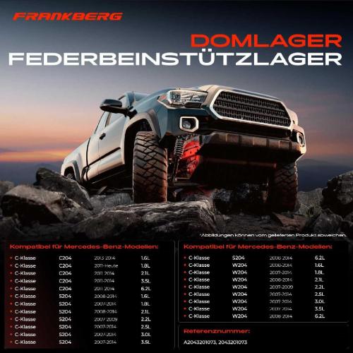 1x Domlager Federbeinstütz lager für Mercedes W204 C204 S204 W212 S212 Bild 1x Domlager Federbeinstütz lager für Mercedes W204 C204 S204 W212 S212