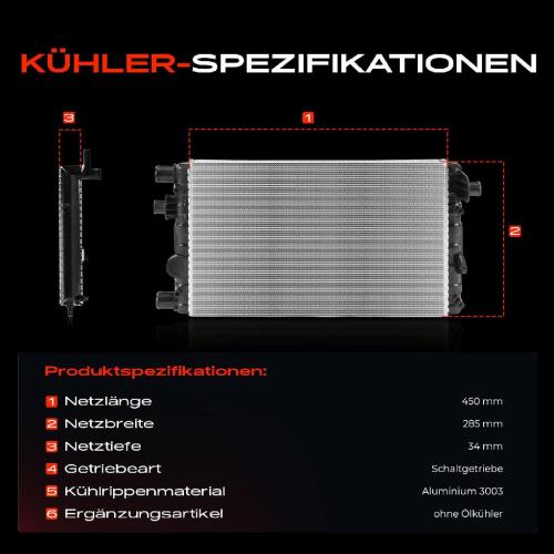 1x Kühler Wasserkühler Motorkühler für Fiat Seicento/600 187 1.1L Bild 1x Kühler Wasserkühler Motorkühler für Fiat Seicento/600 187 1.1L