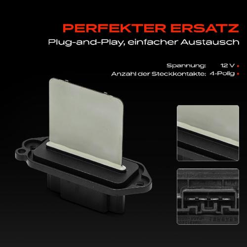 1x Widerstand Vorwiderstand Gebläsemotor für Mazda 3 Stufenheck BL 2008-2014 Bild 1x Widerstand Vorwiderstand Gebläsemotor für Mazda 3 Stufenheck BL 2008-2014