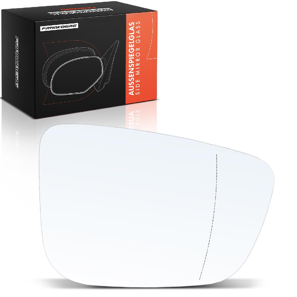 1x Spiegelglas Außenspiegel rechts für BMW 5er Touring G31 F90 G30 6 Gran Turismo G32