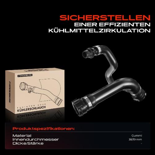 1x Kühlerschlauch Kühlwasserschlauch für BMW X5 E70 3.0L 2006-2008 Bild 1x Kühlerschlauch Kühlwasserschlauch für BMW X5 E70 3.0L 2006-2008