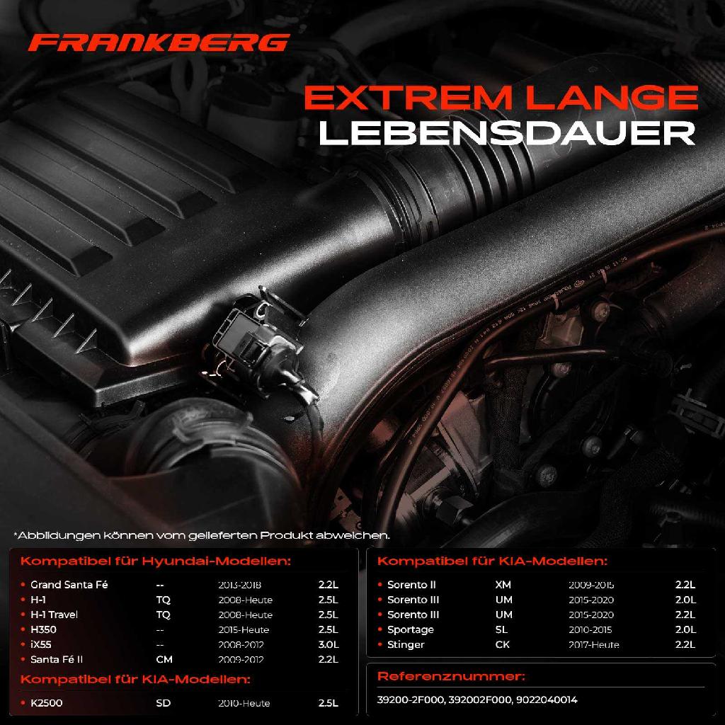 1x Saugrohrdruck Sensor für Hyundai H-1 Santa Fé II III IV Tucson iX35 2.0L 2.2L 2.5L