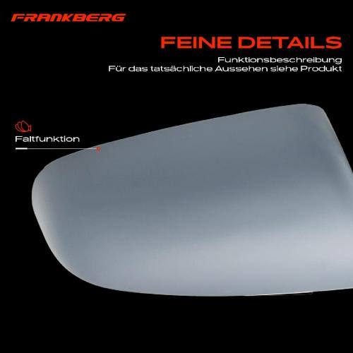 Frankberg 1x Außenspiegel Rechts für Audi A3 8P1 1.4L 1.6L 1.8L 1.9L 2.0L 3.2L 2003-2008 Bild Frankberg 1x Außenspiegel Rechts für Audi A3 8P1 1.4L 1.6L 1.8L 1.9L 2.0L 3.2L 2003-2008