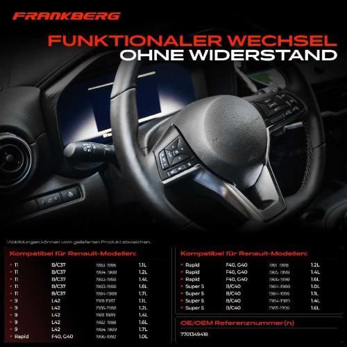1x Kombischalter Lenkstockschalter für Renault 11 B/C37 9 L42 Rapid F40 Super 5 B/C40 Bild 1x Kombischalter Lenkstockschalter für Renault 11 B/C37 9 L42 Rapid F40 Super 5 B/C40