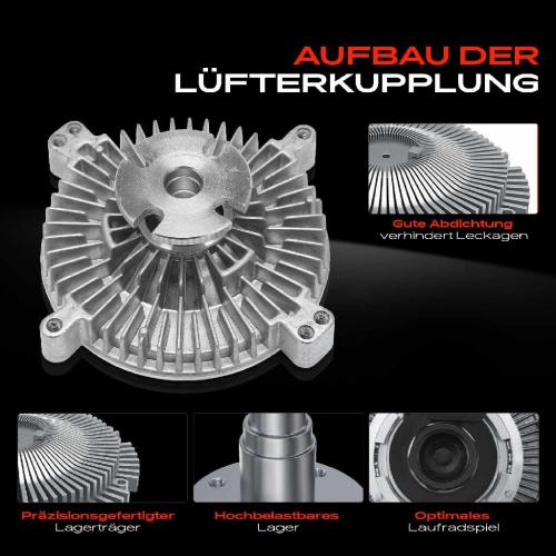 1x Lüfterkupplung Kühlerlüfte für Mercedes-Benz S-Klasse Coupe W126 C126 Bild 1x Lüfterkupplung Kühlerlüfte für Mercedes-Benz S-Klasse Coupe W126 C126