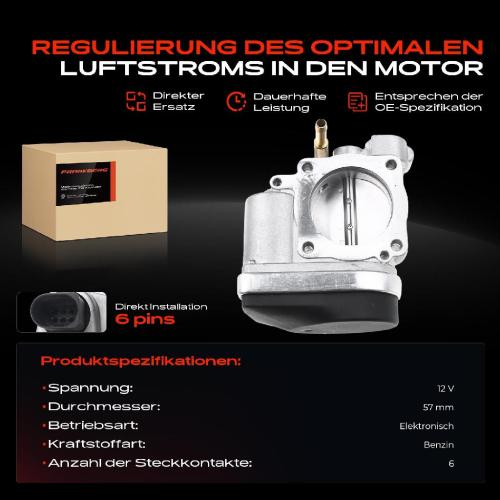 1x Drosselklappe Drosselklappenstutzen für VW Caddy III MPV Touran 1T1 1T2 2.0L Bild 1x Drosselklappe Drosselklappenstutzen für VW Caddy III MPV Touran 1T1 1T2 2.0L