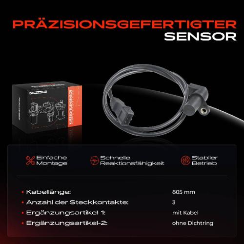1x Kurbelwellensensor Impulsgeber für Opel Astra F Corsa B Tigra Vectra B 1.4L Bild 1x Kurbelwellensensor Impulsgeber für Opel Astra F Corsa B Tigra Vectra B 1.4L
