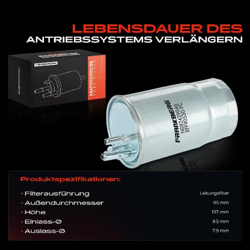 1x Kraftstofffilter für Fiat Ducato 250 Citroën Jumper Peugeot Boxer Bild 1x Kraftstofffilter für Fiat Ducato 250 Citroën Jumper Peugeot Boxer