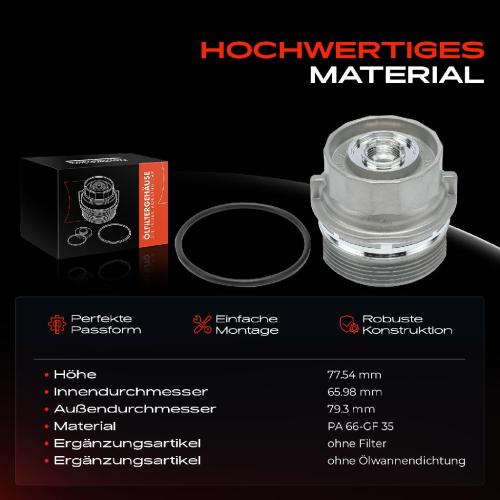 1x Ölfiltergehäuse Deckel für Toyota Yaris Corolla Auris Urban Aston Martin Subaru Bild 1x Ölfiltergehäuse Deckel für Toyota Yaris Corolla Auris Urban Aston Martin Subaru