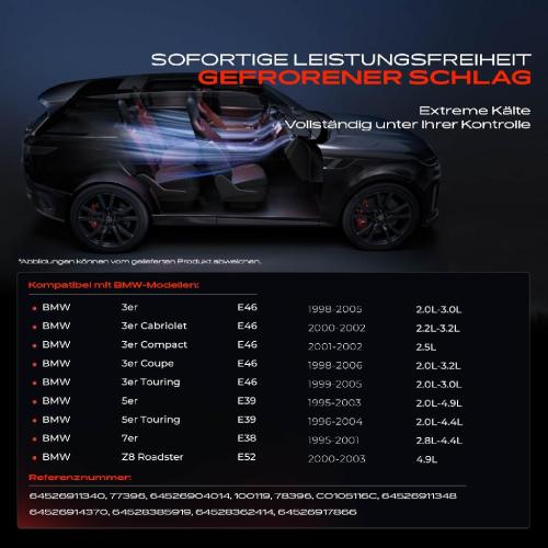 1x Klimakompressor für BMW 3er E46 5er E39 7er E38 Z8 E52 1998-2006 Bild 1x Klimakompressor für BMW 3er E46 5er E39 7er E38 Z8 E52 1998-2006