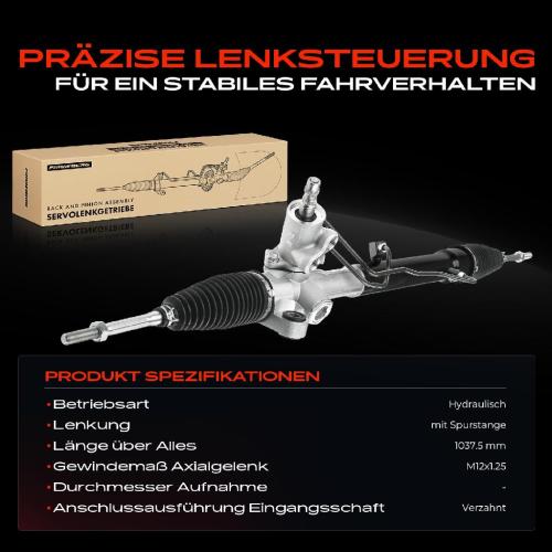Frankberg 1x Lenkgetriebe Servolenkgetriebe für Toyota Yaris Verso P1 P2 1999-2005 Bild Frankberg 1x Lenkgetriebe Servolenkgetriebe für Toyota Yaris Verso P1 P2 1999-2005