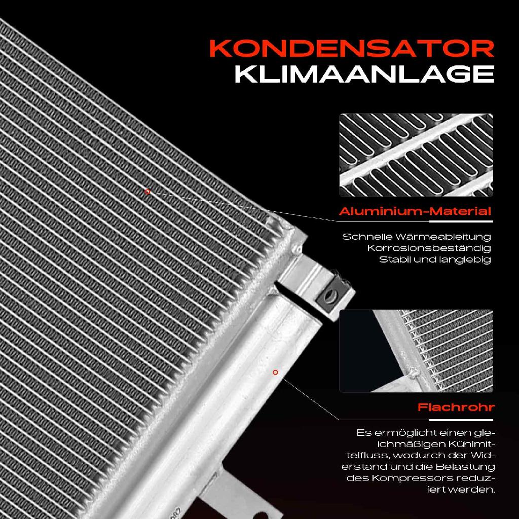 1x Kondensator Klimaanlage für Hyundai Kona OS OSE OSI EV KIA Niro DE