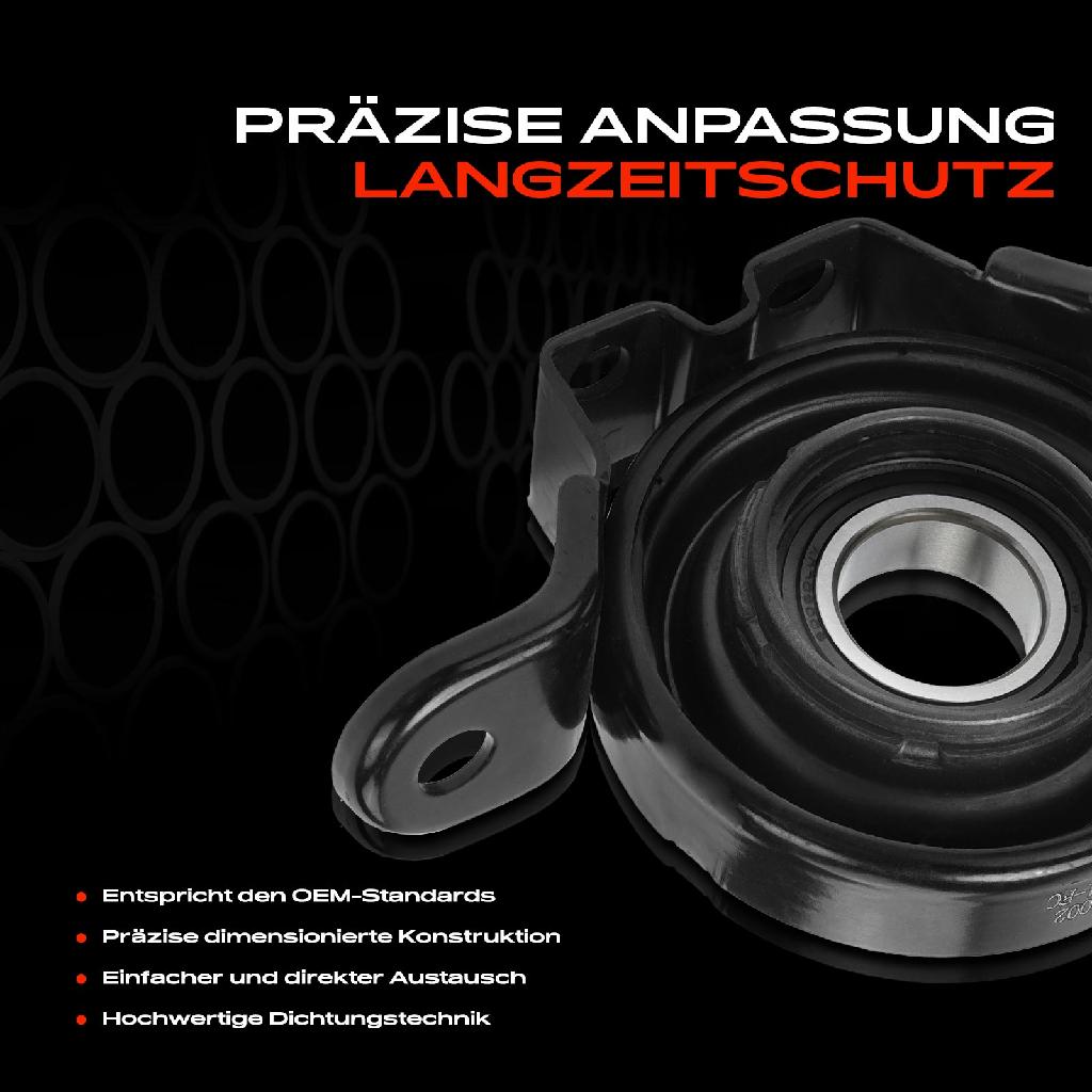 1x Lagerung Gelenkwelle Kardanwellenlager für Audi Q7 4LB 3.0L 2006-2015