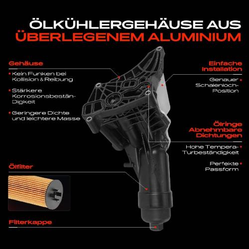 1x ÖlkühlerÖlfilter für BMW F20 F21 F22 F30 F31 F32 F34 F36 F10 F90 F11 G11 X3 X5 Bild 1x ÖlkühlerÖlfilter für BMW F20 F21 F22 F30 F31 F32 F34 F36 F10 F90 F11 G11 X3 X5