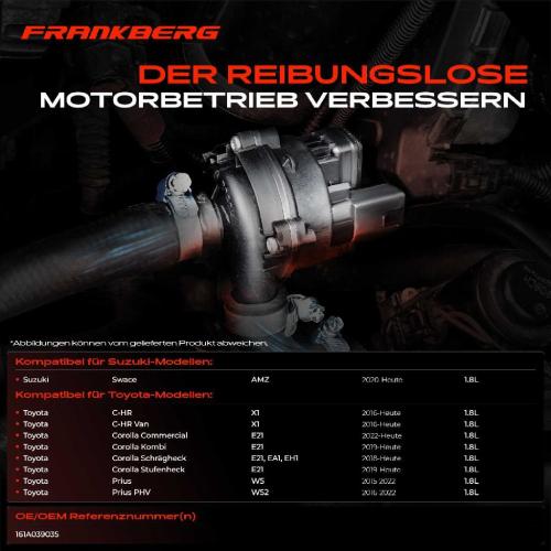 1x Zusatzwasserpumpe Standheizung für Suzuki Toyota C-HR Corolla Prius PHV Swace Bild 1x Zusatzwasserpumpe Standheizung für Suzuki Toyota C-HR Corolla Prius PHV Swace