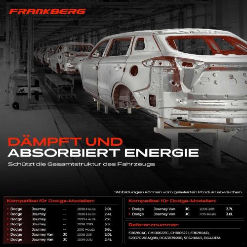 1x Stossfänger Stoßstangenträger für Dodge Journey Van JC Bj ab 2008 Bild 1x Stossfänger Stoßstangenträger für Dodge Journey Van JC Bj ab 2008