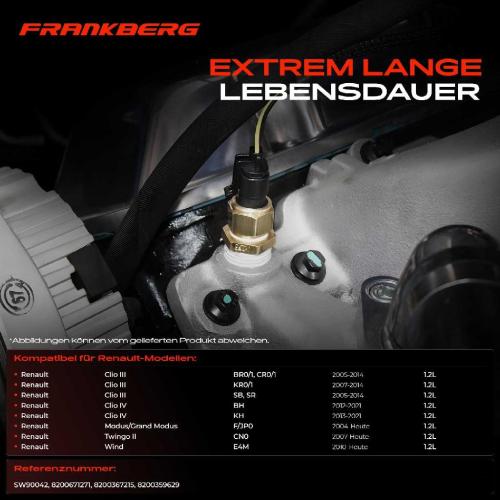 1x Öldruckschalter für Renault Clio BR0/1 CR0/1 KR0/1 SB SR BH Twingo II Modus Wind Bild 1x Öldruckschalter für Renault Clio BR0/1 CR0/1 KR0/1 SB SR BH Twingo II Modus Wind