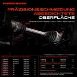 1x Antriebswelle Gelenksatz Vorderachse für Opel Movano X70 Renault Master II