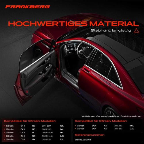 1x Türfeststeller Türfangband Türstopper Hinten für Citroën C4 II NC DS4 NX 1.6L 2.0L Bild 1x Türfeststeller Türfangband Türstopper Hinten für Citroën C4 II NC DS4 NX 1.6L 2.0L