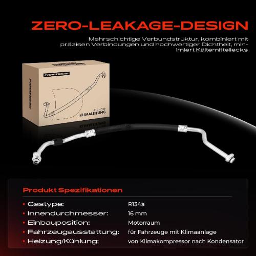 1x Hochdruckleitung Klimaanlage für Renault Laguna III Grandtour 2.0L Bild 1x Hochdruckleitung Klimaanlage für Renault Laguna III Grandtour 2.0L