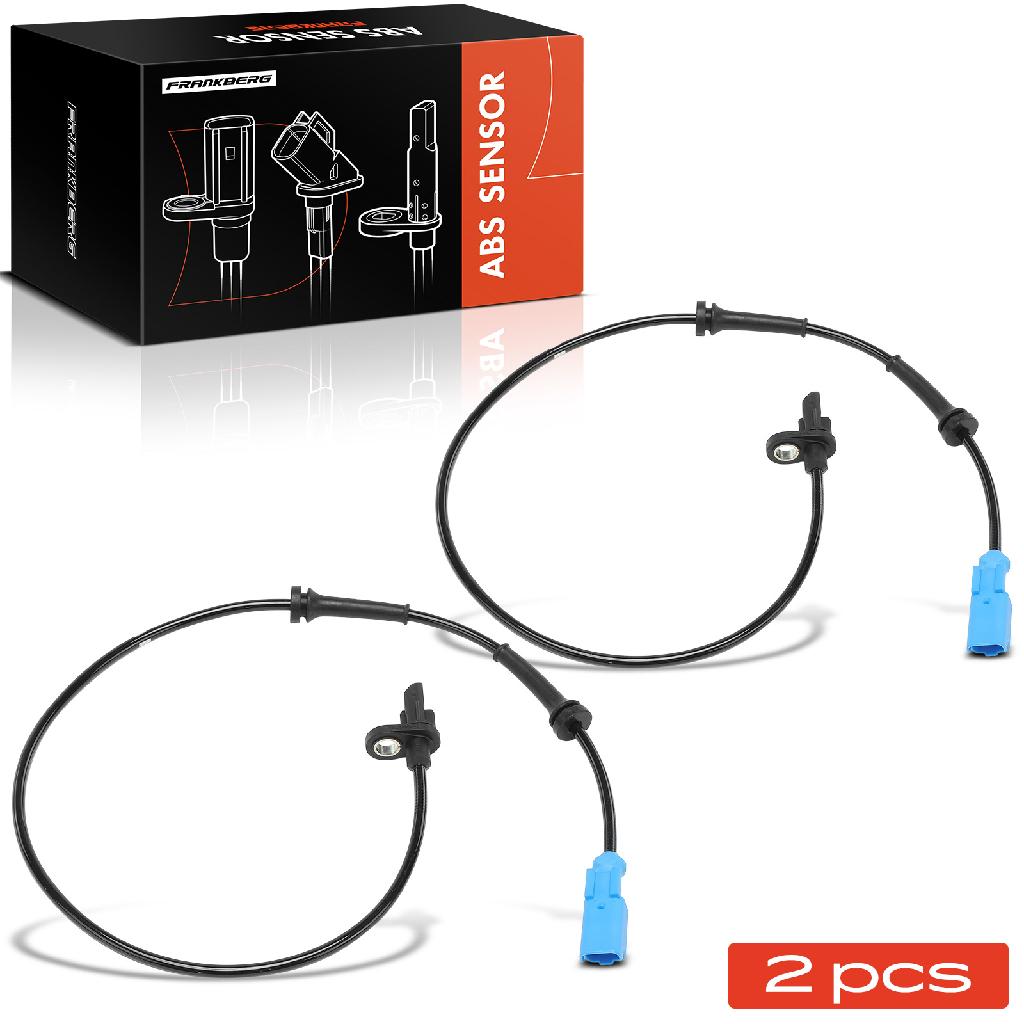 2x ABS Sensor Hinterachse beidseitig für Citroën C3 II C4 Cactus DS3 Cabriolet DS Crossback Bj ab 2013