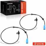 2x ABS Sensor Hinterachse beidseitig für Citroën C3 II C4 Cactus DS3 Cabriolet DS Crossback Bj ab 2013