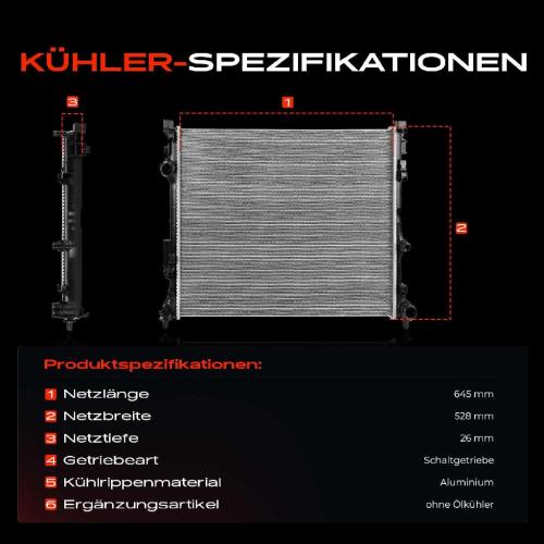 1x Kühler Wasserkühler Motorkühler für Mercedes GLE V167 C167 X167 Bild 1x Kühler Wasserkühler Motorkühler für Mercedes GLE V167 C167 X167