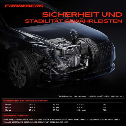 1x Motorlager Getriebelagerlager Drehmomentstützlager Vorne für Honda CR-V V RT 1.5L Bj ab 2016 Bild 1x Motorlager Getriebelagerlager Drehmomentstützlager Vorne für Honda CR-V V RT 1.5L Bj ab 2016