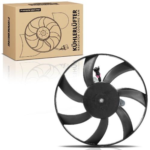 Frankberg 1x Motorkühller Einfachlüfter ohne Kühlerlüfterrahmen VW Caddy II Polo Seat Cordoba Ibiza II Inca Bild Frankberg 1x Motorkühller Einfachlüfter ohne Kühlerlüfterrahmen VW Caddy II Polo Seat Cordoba Ibiza II Inca