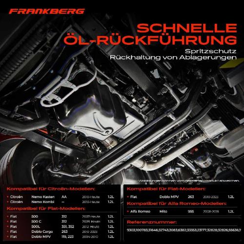 1x Ölwanne Motorölwanne für Alfa Romeo Citroën Fiat Ford Lancia Opel 2003-2018 I4 1.3L Bild 1x Ölwanne Motorölwanne für Alfa Romeo Citroën Fiat Ford Lancia Opel 2003-2018 I4 1.3L