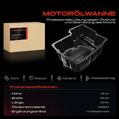 Frankberg 1x Ölwanne Motorölwanne für Ford Transit Bus Transit Kasten I4 2.2L 2.4L 2010-2018 Bild Frankberg 1x Ölwanne Motorölwanne für Ford Transit Bus Transit Kasten I4 2.2L 2.4L 2010-2018