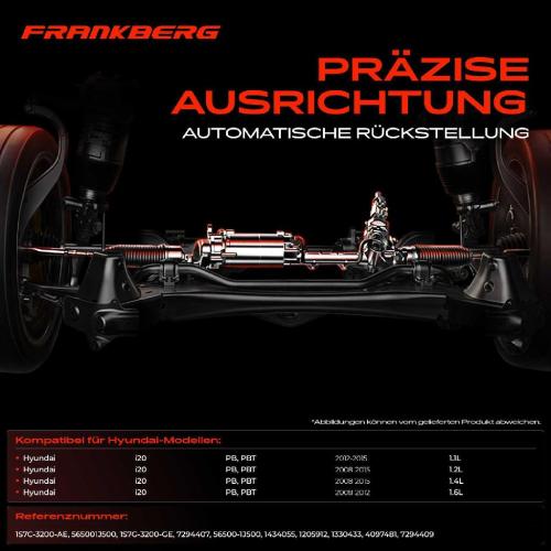 1x Lenkgetriebe Servolenkgetriebe für Hyundai i20 PB PBT 1.1L-1.6L 2008-2015 Bild 1x Lenkgetriebe Servolenkgetriebe für Hyundai i20 PB PBT 1.1L-1.6L 2008-2015