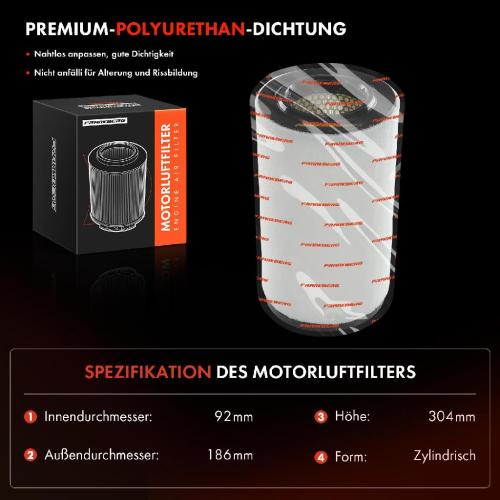 1x Luftfilter Filtereinsatz für Citroën Jumper Fiat Ducato Opel Movano Peugeot Bild 1x Luftfilter Filtereinsatz für Citroën Jumper Fiat Ducato Opel Movano Peugeot