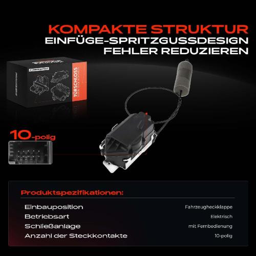 1x Heckklappenschloss für Mercedes Benz X164 W164 W/V251 3.0L Bild 1x Heckklappenschloss für Mercedes Benz X164 W164 W/V251 3.0L