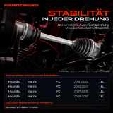 1x Antriebswelle Vorderachse Rechts für Hyundai Matrix FC 1.6L 2001-2003