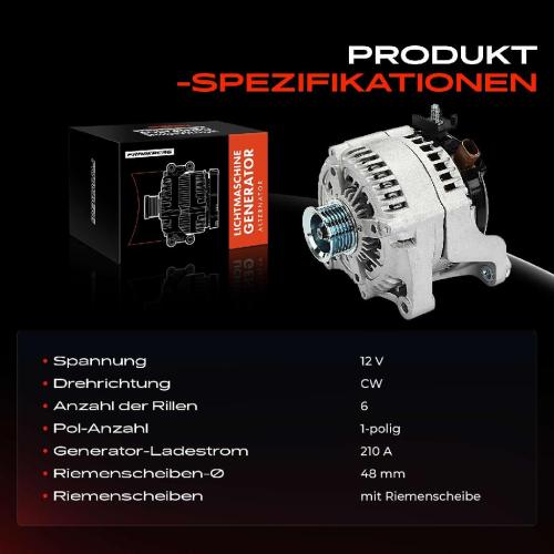 1x Lichtmaschine Generator für BMW 5er F10 F11 Touring 518d 520d X3 F25 X4 X5 Bild 1x Lichtmaschine Generator für BMW 5er F10 F11 Touring 518d 520d X3 F25 X4 X5