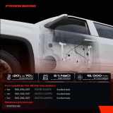 1x Fensterheber Hinten Rechts für BMW 7er E65 E66 E67 Limousine 01-09