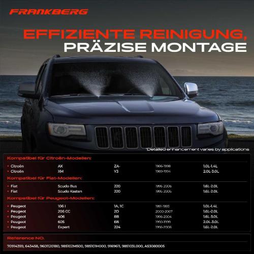 1x Waschwasserpumpe Scheibenreinigung Vorne für Citroën Berlingo GFK Peugeot Bild 1x Waschwasserpumpe Scheibenreinigung Vorne für Citroën Berlingo GFK Peugeot