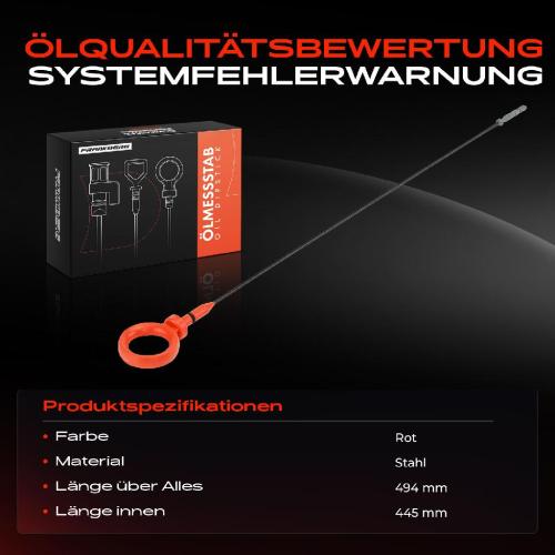 1x Ölmessstab Ölpeilstab Ölstab für Audi A6 Avant 4F2 A8 4E2 2.8L 2007-2011 Bild 1x Ölmessstab Ölpeilstab Ölstab für Audi A6 Avant 4F2 A8 4E2 2.8L 2007-2011