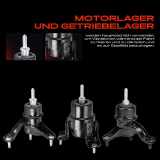 2x Motorlager Getriebelagerlager Vorne für Toyota Camry Stufenheck V3