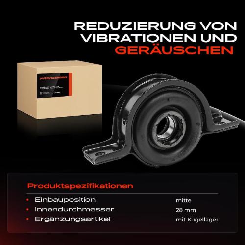 1x Lagerung Gelenkwelle Kardanwellenlager für Hyundai Tucson JM KIA Sportage JE KM Bild 1x Lagerung Gelenkwelle Kardanwellenlager für Hyundai Tucson JM KIA Sportage JE KM