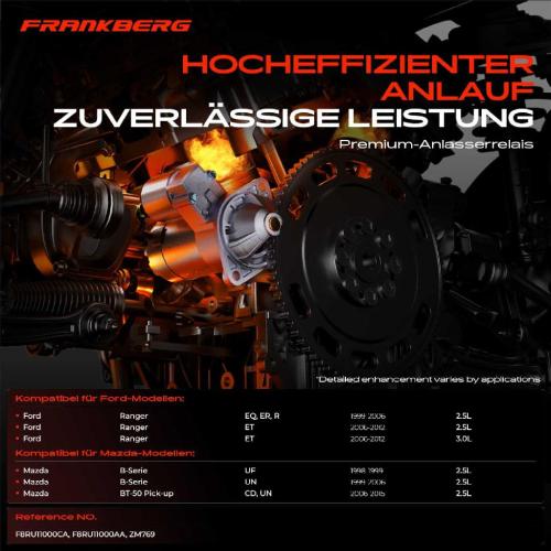 1x Magnetschalter Starter für Ford Ranger Mazda B-Serie BT-50 Pick-up CD Bild 1x Magnetschalter Starter für Ford Ranger Mazda B-Serie BT-50 Pick-up CD