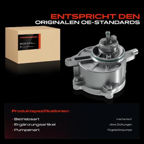 1x Unterdruckpumpe Bremsanlage Vakuumpumpe für Mercedes Benz 906 W639 W211 S211 W203 CL203 C209 Bild 1x Unterdruckpumpe Bremsanlage Vakuumpumpe für Mercedes Benz 906 W639 W211 S211 W203 CL203 C209